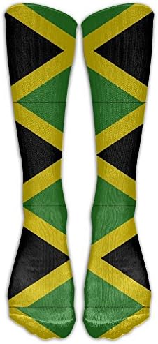 Jamaica Flag Compression Socks For Men &amp; Women - BEST For Running, Nurses, Shin Splints, Flight Travel, Skiing &amp; Maternity Pregnancy - Boost Athletic Stamina &amp; Recovery