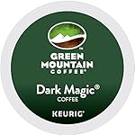 Green Mountain Coffee Dark Magic Keurig Single-Serve K-Cup Pods, Dark Roast Coffee, 72 Count (6 Boxes of 12 Pods)