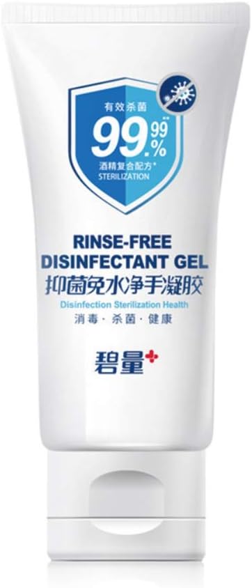 HalfSun 60ml Liquid Hand Soap Portable No-wash Disposable Hand Sanitizer Gel For Desktop ,Travel ,Kitchen