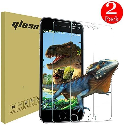 Automoness iPhone 8 Plus 7 Plus 6S Plus 6 Plus Screen Protector, 9H HD Ultra Clear iPhone 8 Plus 7 Plus Tempered Glass Screen Protector for Apple iPhone 8 Plus,7 Plus,6S Plus,6 Plus, 5.5" (2-Pack)