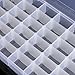 15/24/36 Grid Clear Adjustable Jewelry Bead Organizer Box Storage Container Case