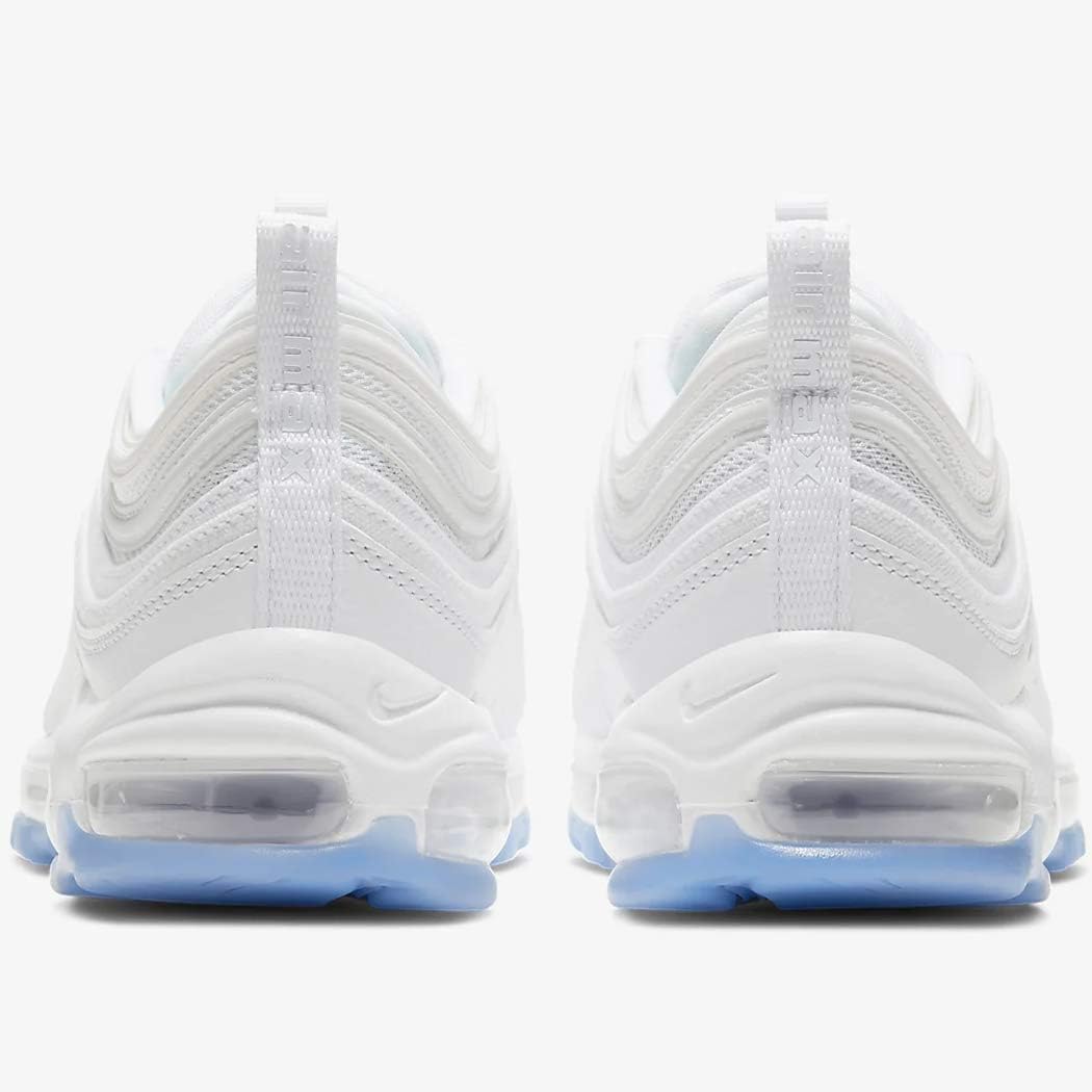 white blue air max 97