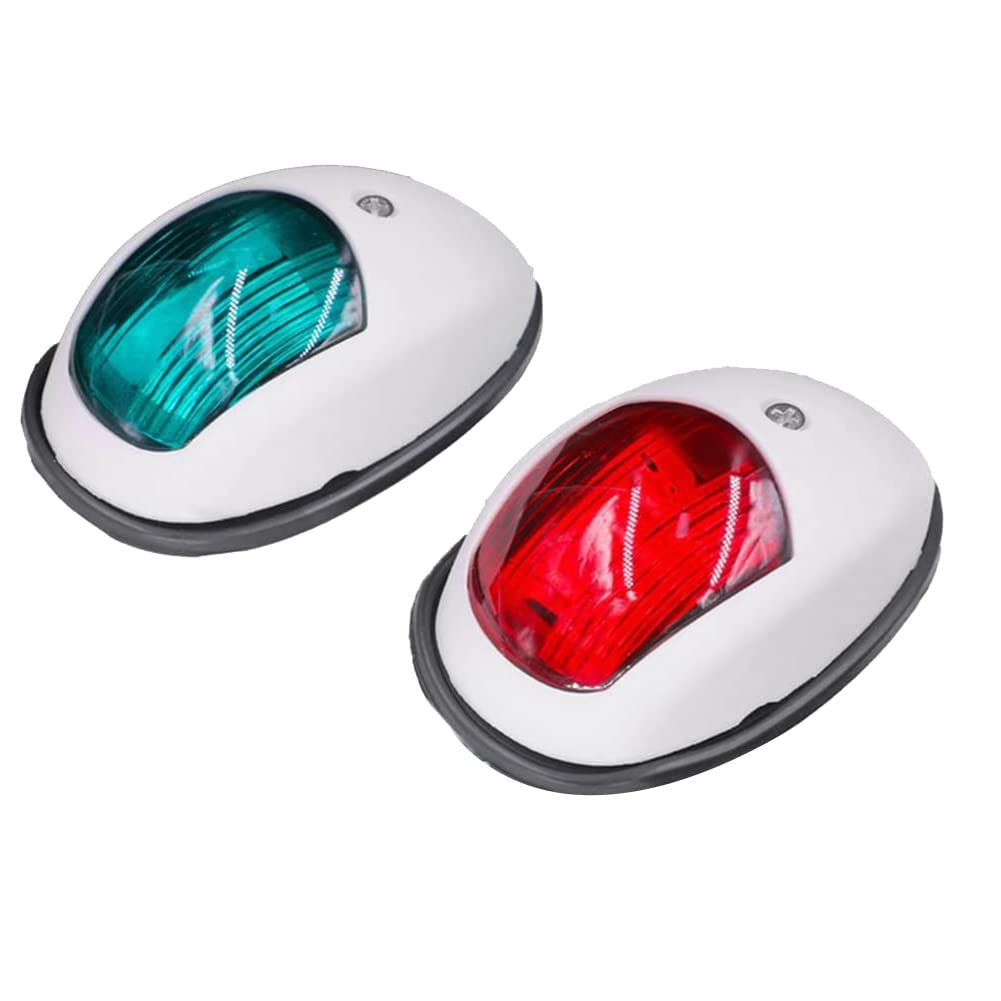 Joasaca Navigation Light LED Boat Side Light Signal Light Signal Warning Light Yacht Light White