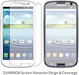 Samsung Galaxy S III 2x S3 GT-i9300 Premium Invisible Clear LCD Screen Protector Cover Guard Shield Protective Film Kit 2 Pieces