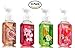 Bath & Body Works Classic Favorites Collection Gentle Foaming Hand Soaps - Warm Vanilla Sugar, Japanese Cherry Blossom, Sweet Pea and Cucumber Melon (Set of 4)