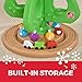 Step2 My First Christmas Tree, Kids Interactive Holiday Toy, 12 Colorful Plastic Ornaments to Decorate, Mini Train Set Circles the Skirt, Made of Durable Plastic, For Toddlers 1.5+ Years Old