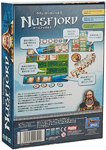 Amazon ホビージャパン ヌースフィヨルド 日本語版 1 5人用 100分 12才以上向け ボードゲーム ボードゲーム おもちゃ