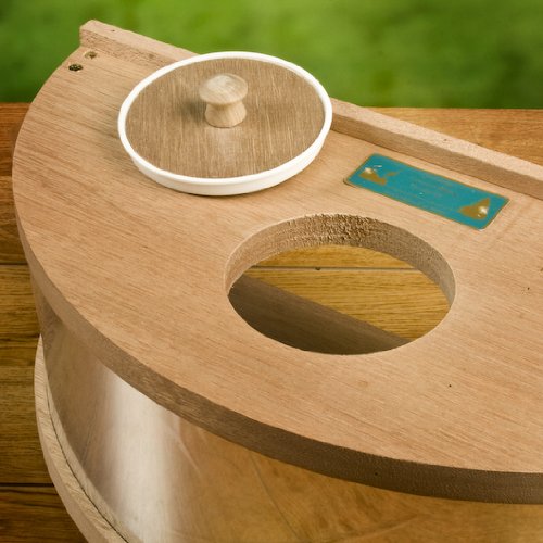 Coveside Panoramic In House Window Bird Feeder With Mirrored Panel