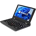 RUGLINE Mini Laptop, 7.0 inch Mini Laptop Computer, High Speed CPU N4000 12GB, for Windows 11Pro Pocket PC Computer (12GB+128GB)