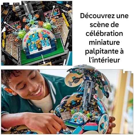 Editions Le Ballon de Foot - Jouet Football - Maquette de Balle - Décoration 3D avec Stade Miniature Interactif - Cadeau d'anniversaire pour Garçon, Fille dès 10 Ans & Fan de Sport Adulte 43019 — photo 6 sur 8