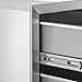 VEVOR Outdoor Kitchen Drawers 14W x 14.3H x 23D Inch, Flush Mount Double BBQ Drawers Stainless Steel with Handle, BBQ Island Drawers for Outdoor Kitchens or Grill Station