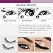 3 Pairs Magnetic Eyeliner and Lashes Kit, Magnetic Eyeliner for Magnetic Lashes Set with Reusable Lashes, No Glue Reusable Silk False Lashes, Easier To Use Magnetic Eyelashes