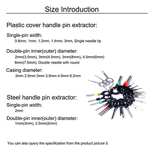 6 Febrytold+Terminals+Electrical+Connector+Extractor