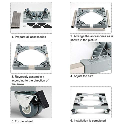 5 mickyshoes+Adjustable+Pedestals+Washing+Stainless