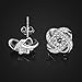 B.Catcher Earrings Studs Womens 925 Sterling Silver Gemini Earring Set Gift