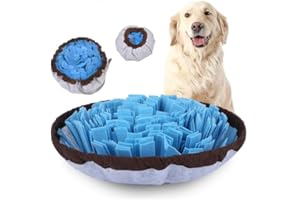 PET ARENA Snuffle Mat for Dogs - Adjustable Interactive Puzzle Toy for Large & Small Breed Slow Feeder for Mental Stimulation & Stress Relief Encourages Natural Foraging Ideal for Indoor & Outdoor Use