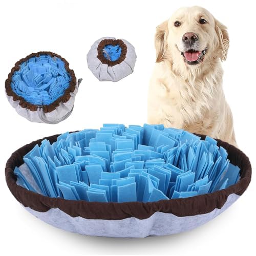 Photo 1 of ***USED*** PET ARENA Snuffle Mat for Dogs - Adjustable Interactive Puzzle Toy for Large & Small Breed Slow Feeder for Mental Stimulation & Stress Relief Encourages Natural Foraging Ideal for Indoor & Outdoor Use