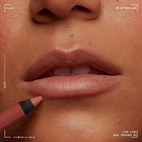 NYX PROFESSIONAL MAKEUP Line Loud Lip Liner, Longwear And Pigmented Lip