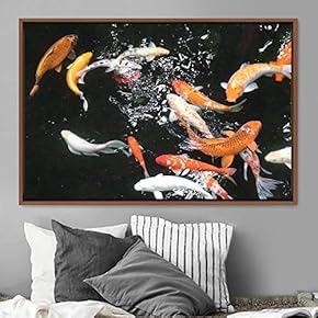 signwin Framed Canvas Wall Art Swimming Free Cool...