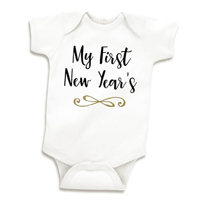 my first new year baby girl outfit