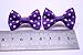 yagopet 20pcs/10pairs Small Dog Hair Bows Topknot Classic Polka Dots Small Bowknot with Rubber Bands Pet Grooming Products Mix Colors Pet Hair Bows Dog Hair Accessories