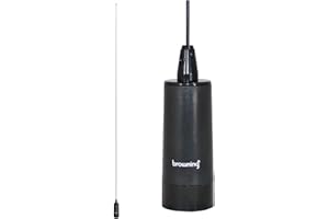 tram-browning BR-140-B CB Antenna, 26.5MHz–30MHz, NMO Mounting, Black
