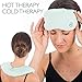 Microwavable Neck Heating Pad with Aromatherapy - Soothing Hot or Cold Therapy Wrap for Neck & Shoulder Pain, Stress Relief, Headache & Migraine Tension - Relaxing Lavender - Now with Free Eye Pillow