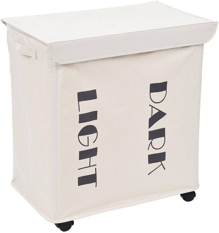 laundry basket with compartments