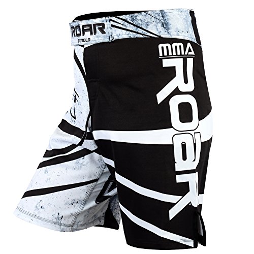 Roar Boxing Mixed Martial Arts MMA Cage Fighting Shorts BJJ Grappling No Gi Wear (Ninja, Small) - Thumbnail 3