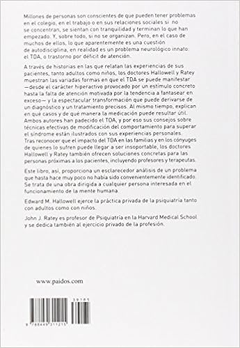 TDA Controlando la hiperactividad Como superar el Deficit de Atencion con Hiperactividad ADHD desde la infancia hasta la edad adulta  Controlling Hypera Spanish Edition