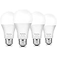 LED 12V Light Bulb, 100W Equivalent, Soft White 2700K, 13W 1200 Lumens, 12 Volt AC/DC, Non-Dimmable, E26 Base, Low Voltage Light Bulbs for Boat, RV, Shed, Off Grid Cabin, and Solar Power, 4-Pack