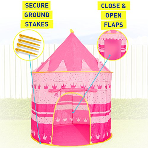 1 Kiddey+Princess+Castle+Kids+Play