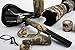 3 Rolls Outdoor Military Telescopic Camouflage Tape for Hunting Gun Accessories Cycling Tool Protective Camouflage Camo Fabric Wrap-03