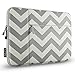 Runetz - 13-inch Chevron Gray Neoprene Sleeve Case Cover for MacBook Pro 13.3