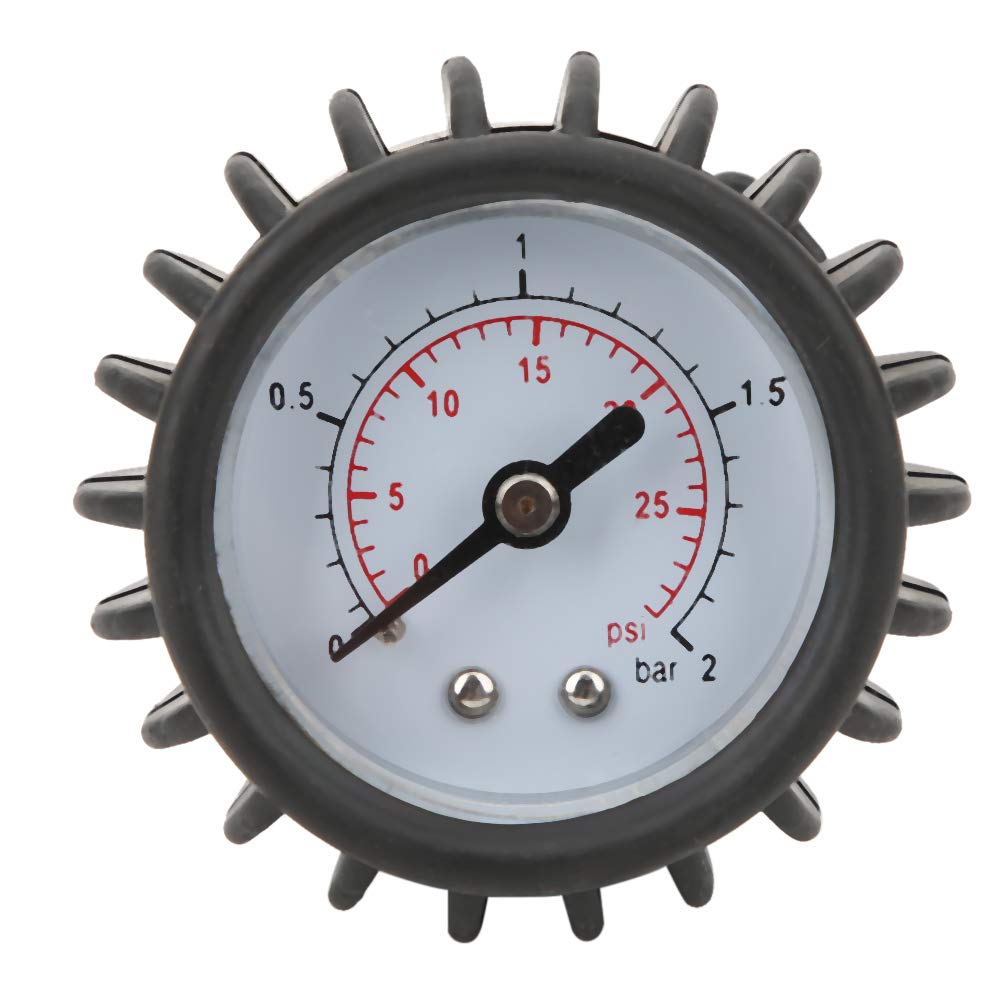 Aigend Pressure Gauge, Inflatable Boat Barometer Rubber Dinghy Unidirectional Pressure Gauge Measuring Tool, Air Pressure Gauge for SUP kayak, Dinghy Board Raft