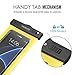 Universal Waterproof Case, MoKo [2-Pack] Cellphone Dry Bag Pouch with Armband Neck Strap for iPhone 7 Plus, 6S Plus, 7, 6S, 6, 5S, Samsung S8 Plus, S8, S7 Edge, S6 S5 S4, J7, Note 5 4, BLACK + YELLOW