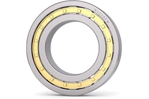 1Pcs NJ205 Cylindrical Roller Bearing 25mm x 52mm x 15mm High Speed High Temperature Resistance Single Row Cylindrical Roller