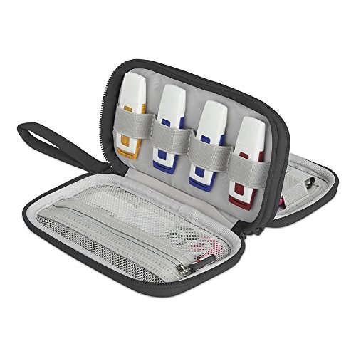 BUBM Digital Storage Bag Electronic Accessories Bag Hard Drive Organizers Earphone Cables USB Flash Drives Travel Case (Black)