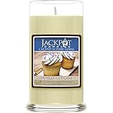 Natural Soy Candle with Jewelry Made in USA (Surprise Jewelry Valued at $15 to $5,000) Burn Time 80 to 100 Hours (Ring Size 7, Vanilla Cupcake)