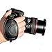 TOAZOE Leather Hand Grip Strap for Canon EOS T5i T4i T3i 60D 70D 5D Nikon D7200 D7000 D600 D800 D90 D5200 D3100 Sony Olympus SLR/DSLR Leather Wrist Strap primary