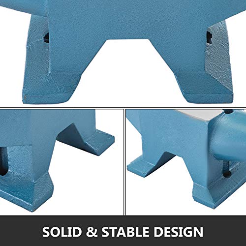 Happybuy Single Horn Anvil 132Lbs Cast Steel Anvil Blacksmith for Sale
