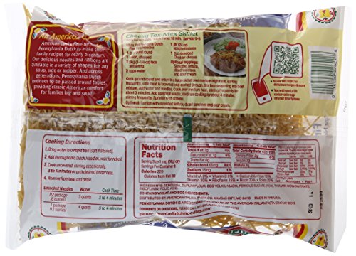 Pennsylvania Dutch Fine Egg Noodles, 12-Ounce Bags (Pack of 12) - Thumbnail 3
