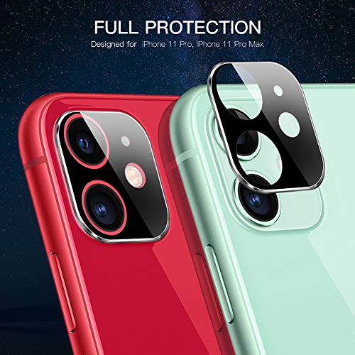 Compatible iPhone 11 Camera Lens Protector [2 Pack] Ultra Transparency HD Tempered Glass Camera Protector Anti-Fringerprint Anti-Scratch for iPhone 11