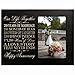 LifeSong Milestones Twenty Year for her him Couple Custom Engraved 20th Year Wedding Anniversary Celebration Gift Frame Holds 4x6 Photo Frame Size 10