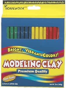 Modeling clay homework image