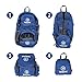 Totalpac - Hiking Daypack - Foldable Backpack for Traveling, Hiking & Camping