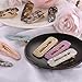 Acrylic Resin Hair Clips for Women Girls, Funtopia 10 Pcs 2.8 Inches Fashion Hair Barrettes Geometric Alligator Hair Clips for Party Daily Hairstyling