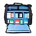 Pirate Lab Card Carrying Messenger Bag | Protective Game Case for Pokémon, MTG, Yu-Gi-Oh! | Black