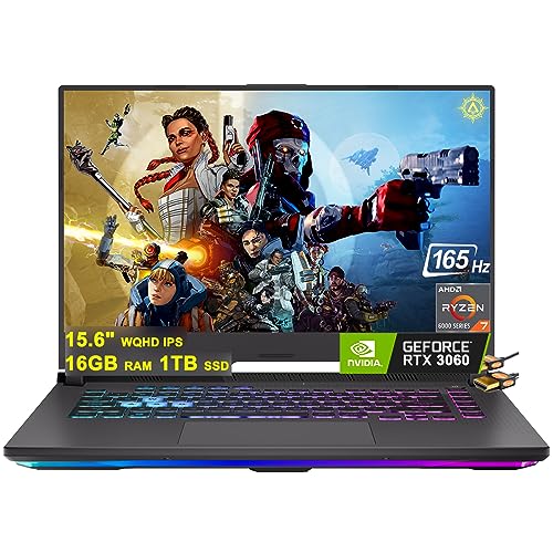 Asus ROG Strix G15 Gaming Laptop 15.6" WQHD IPS