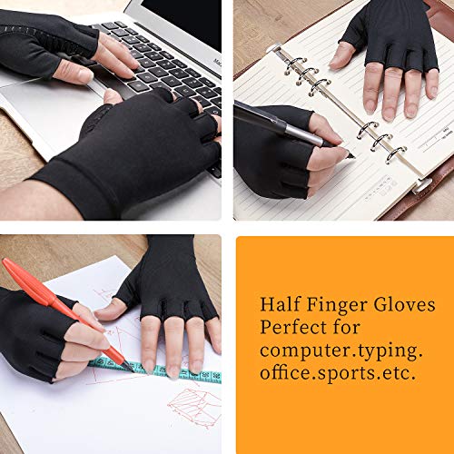 Copper Arthritis Compression Gloves for Rheumatoid Carpal Tunnel Pain